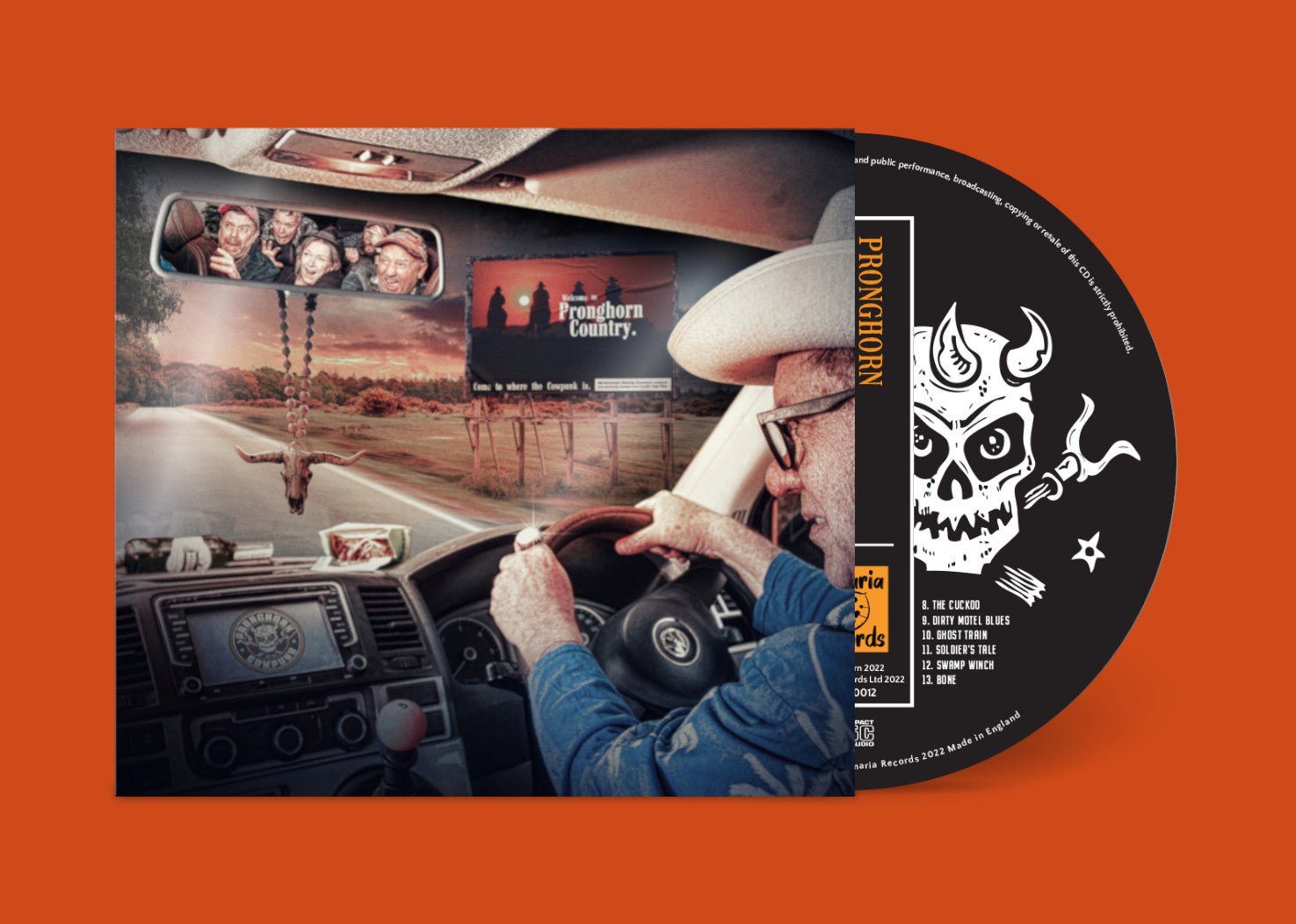 Welcome To Pronghorn Country (CD) - Lunaria Records